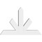 Ekena Millwork Saratoga Architectural Grade PVC Gable Bracket, 36"W x 24"H x 4"D x 4"F, 16/12 Pitch GBP036X24X0404SAR00 - alternate 3